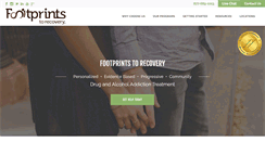 Desktop Screenshot of footprintstorecovery.com